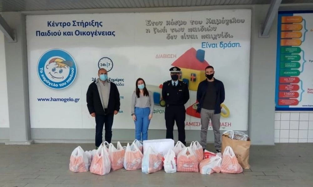 Η αστυνομία στο πλευρό των Παιδικών Χωριών SOS και στο Χαμόγελο του Παιδιού